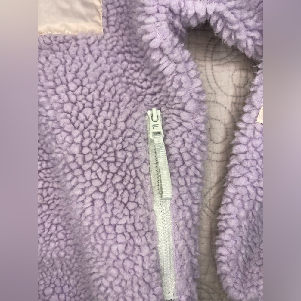 Fabletics Lavender Teddy Jacket - image 8